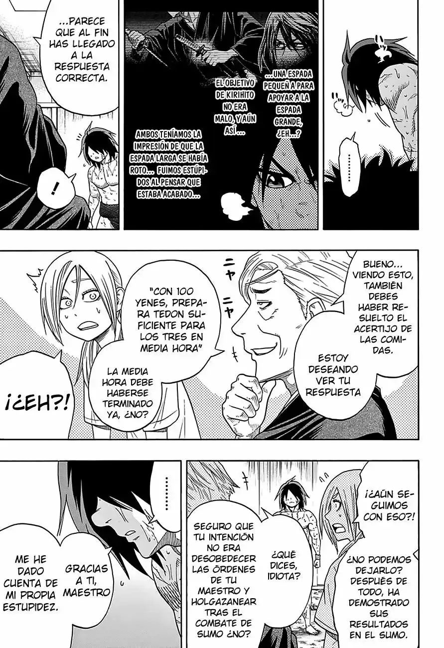 Hinomaru Sumo capítulo 86, página 21