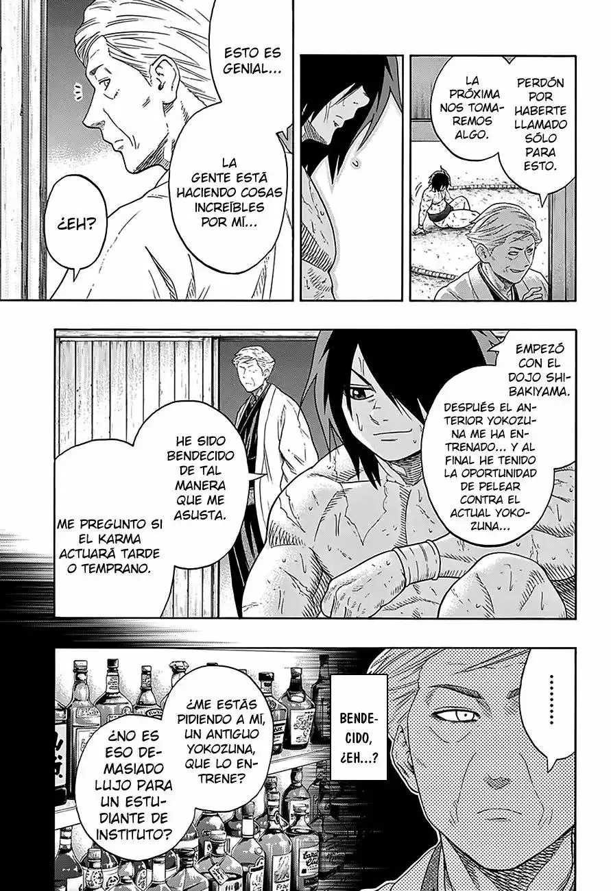 Hinomaru Sumo capítulo 87, página 13