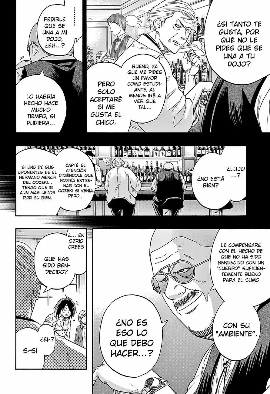 Hinomaru Sumo capítulo 87, página 14