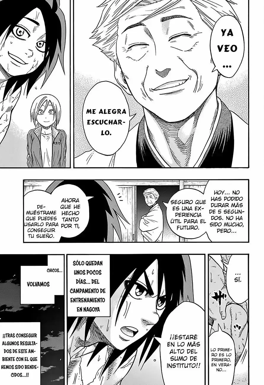 Hinomaru Sumo capítulo 87, página 15