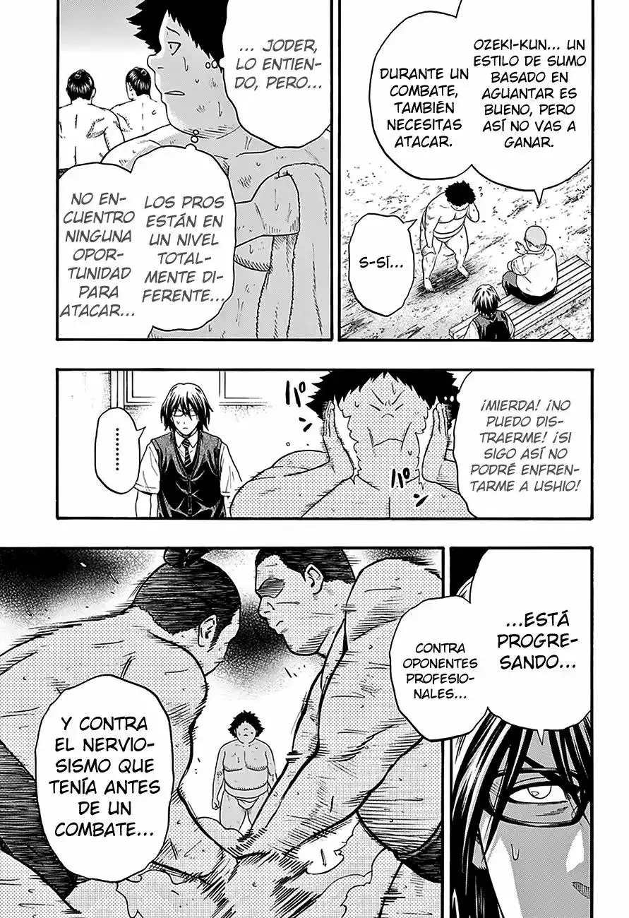 Hinomaru Sumo capítulo 87, página 17