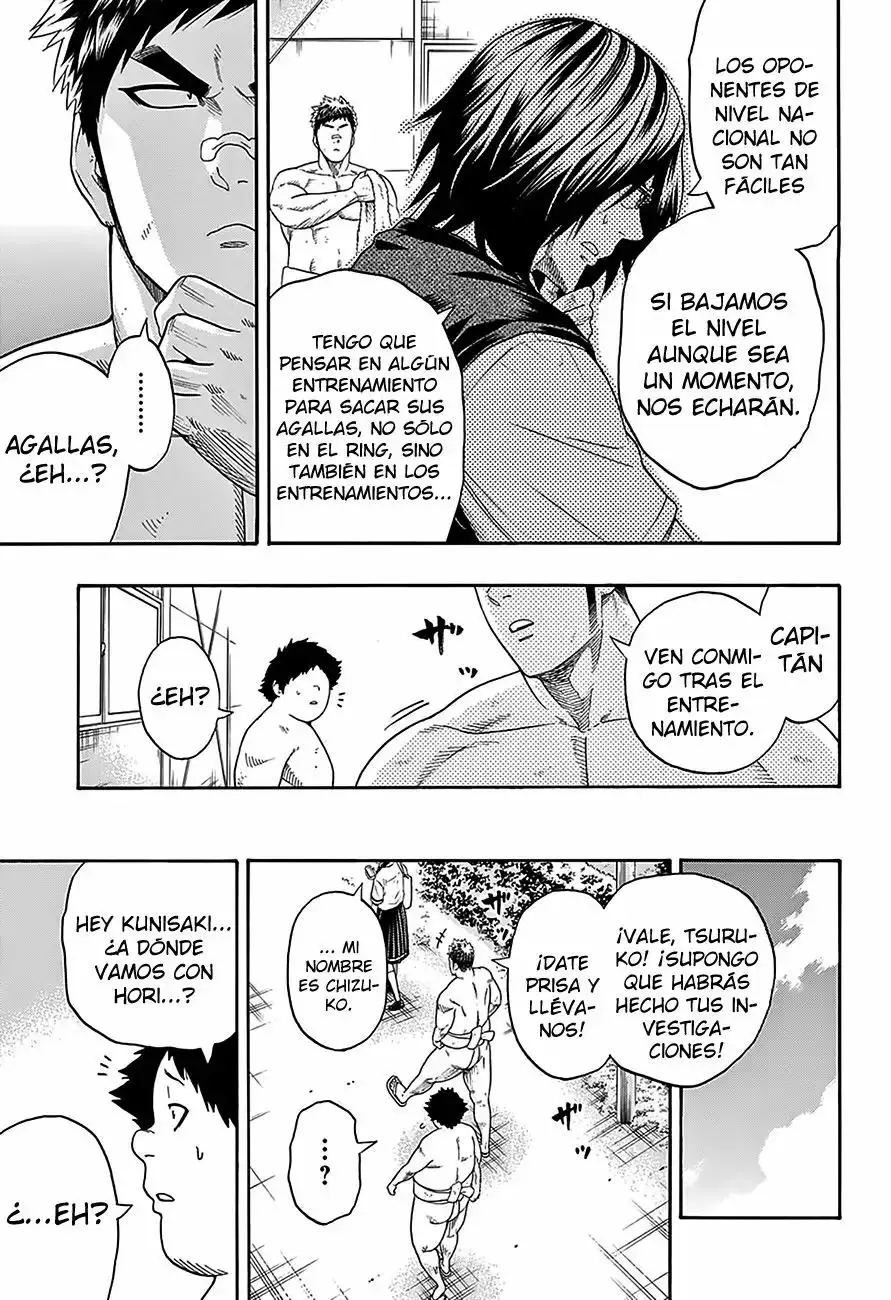 Hinomaru Sumo capítulo 87, página 19
