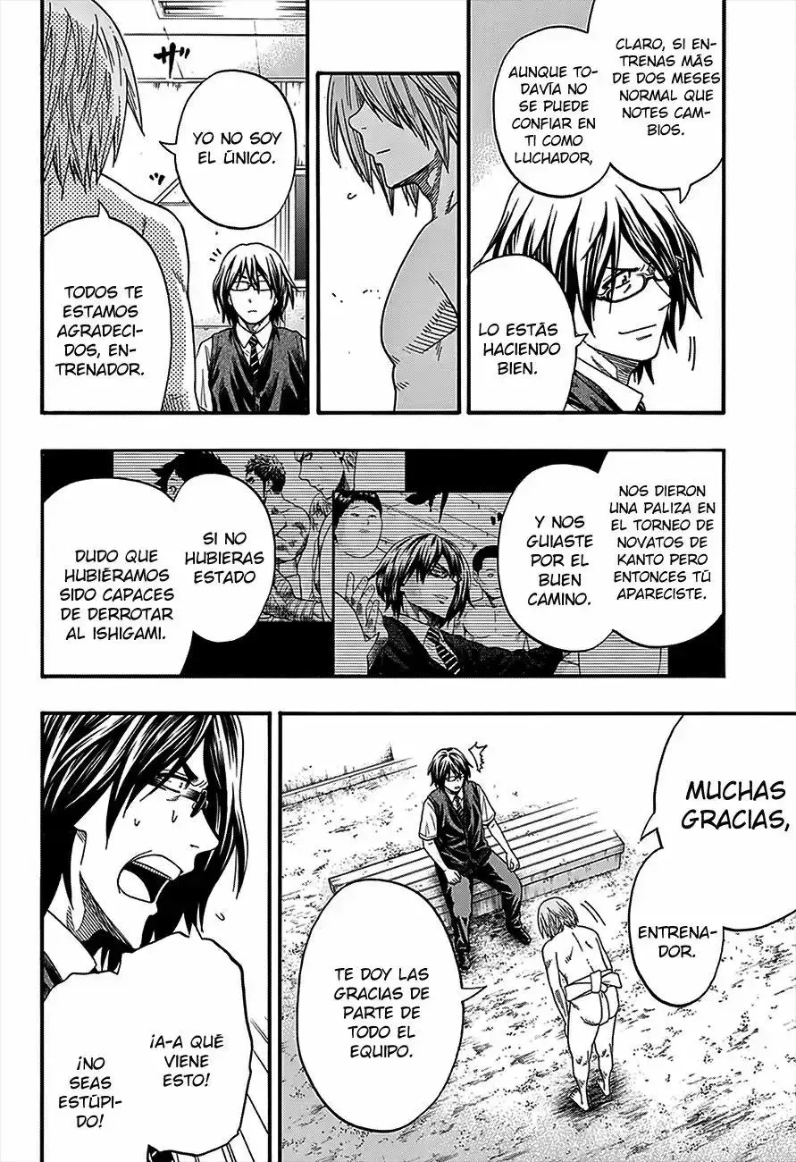 Hinomaru Sumo capítulo 89, página 6