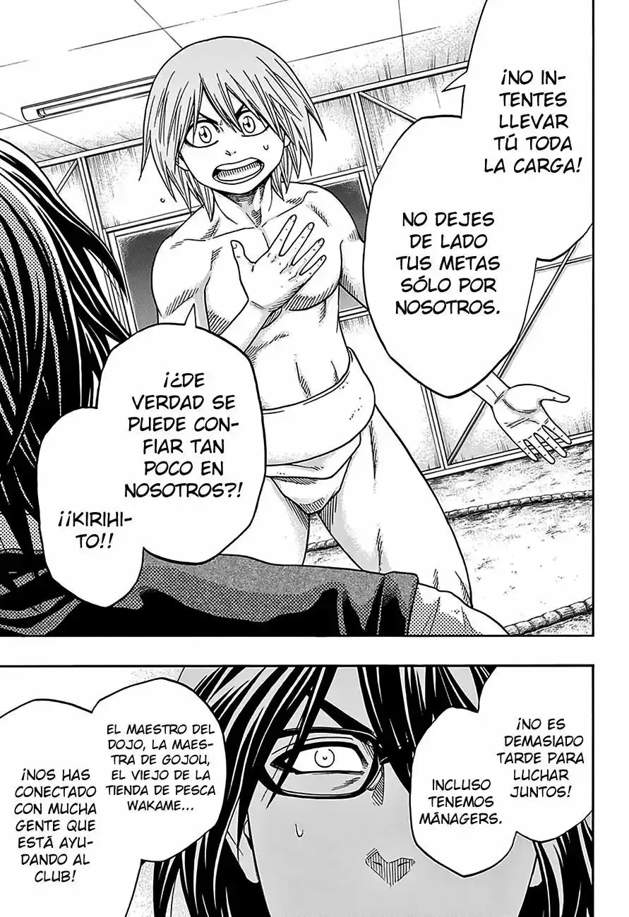 Hinomaru Sumo capítulo 89, página 13
