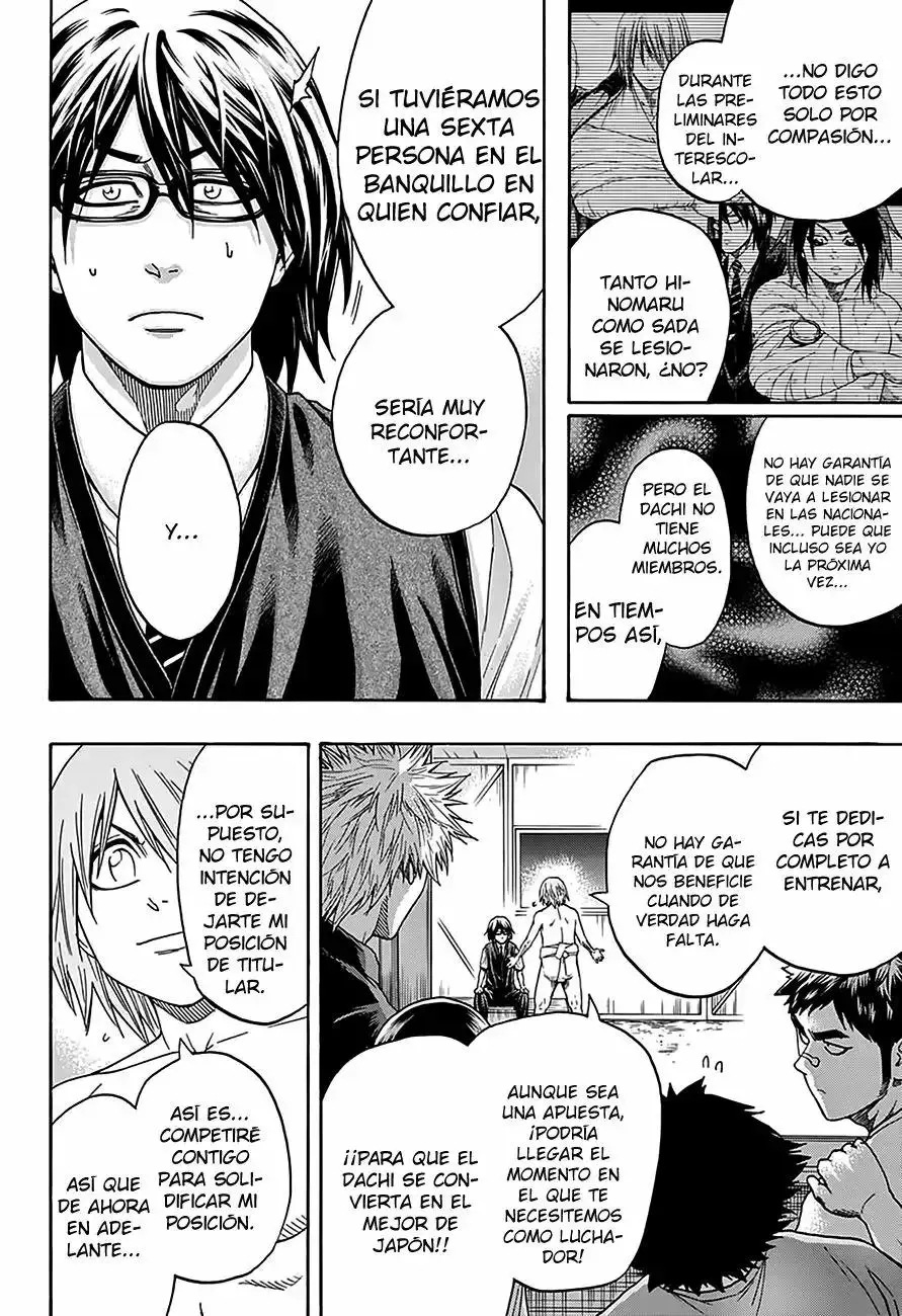 Hinomaru Sumo capítulo 89, página 14