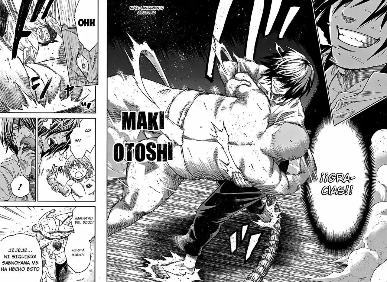 Hinomaru Sumo capítulo 89, página 18