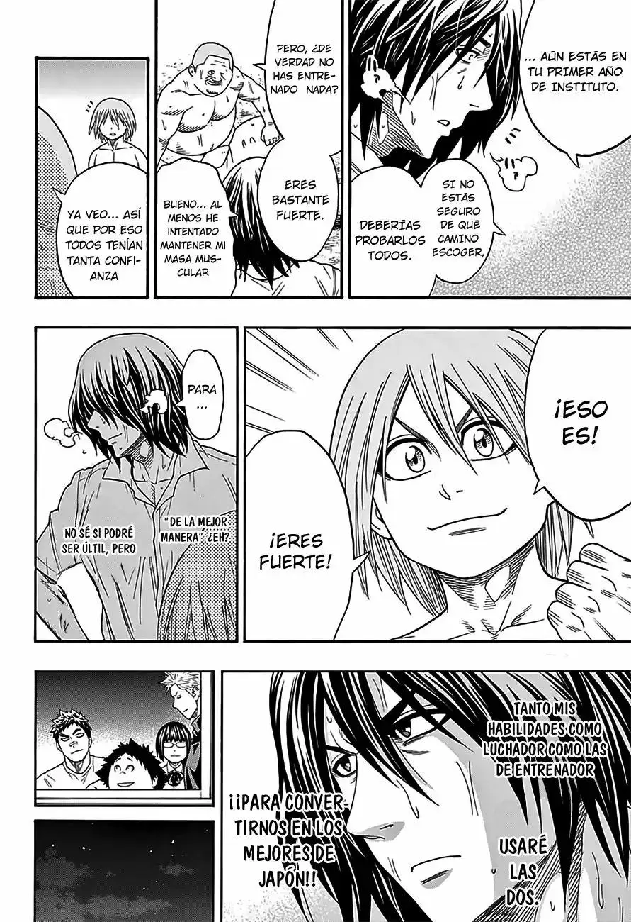 Hinomaru Sumo capítulo 89, página 19