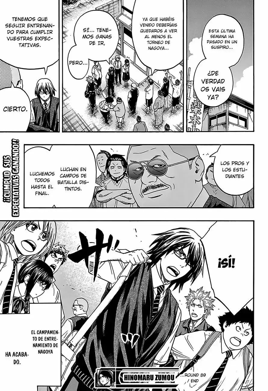 Hinomaru Sumo capítulo 89, página 20
