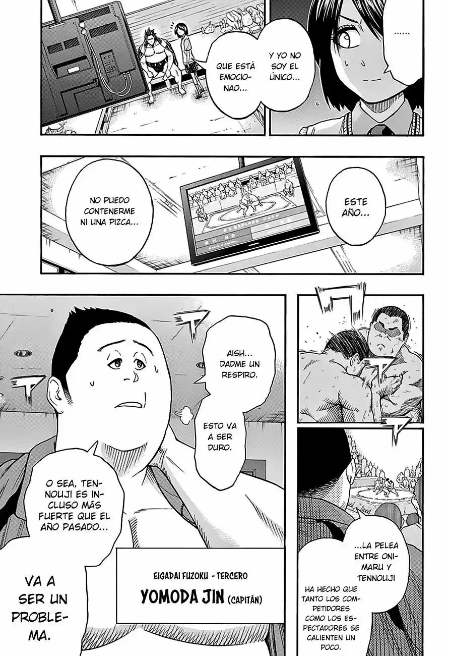 Hinomaru Sumo capítulo 98, página 6