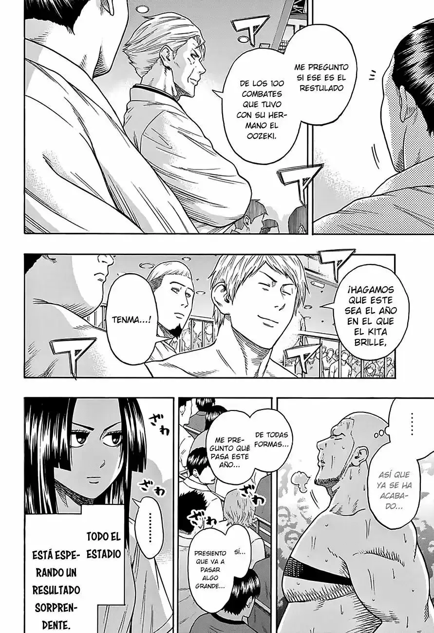 Hinomaru Sumo capítulo 98, página 15