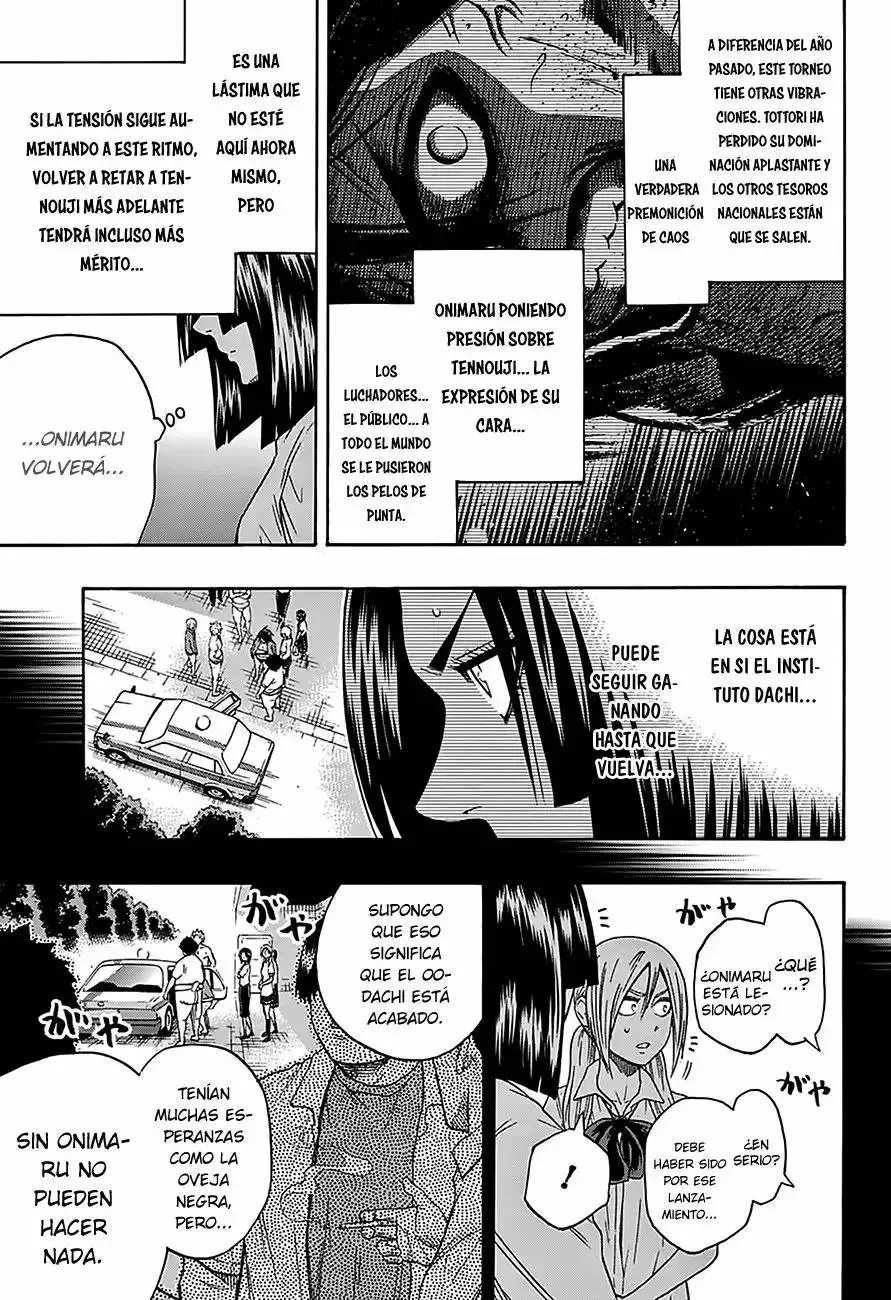 Hinomaru Sumo capítulo 98, página 16