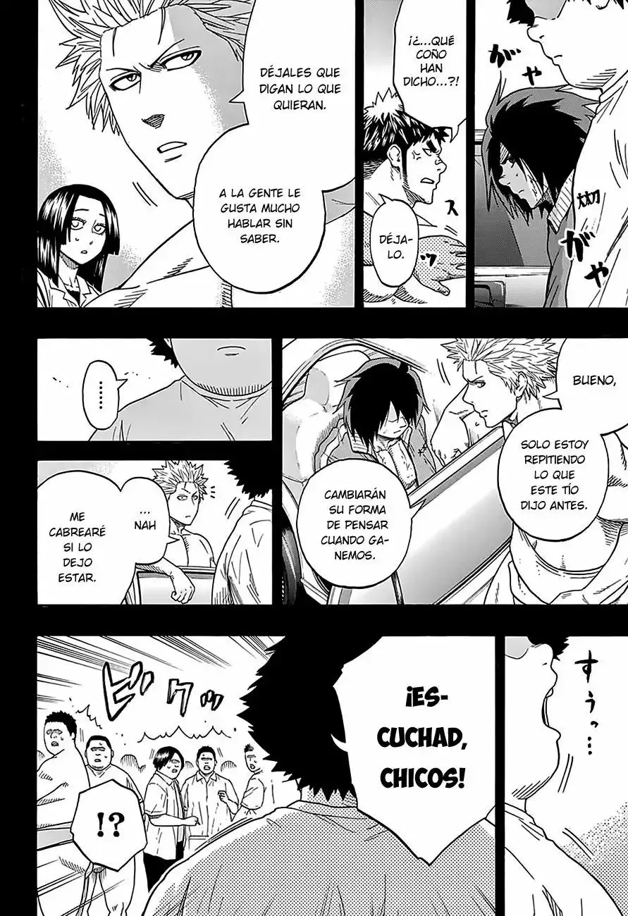 Hinomaru Sumo capítulo 98, página 17