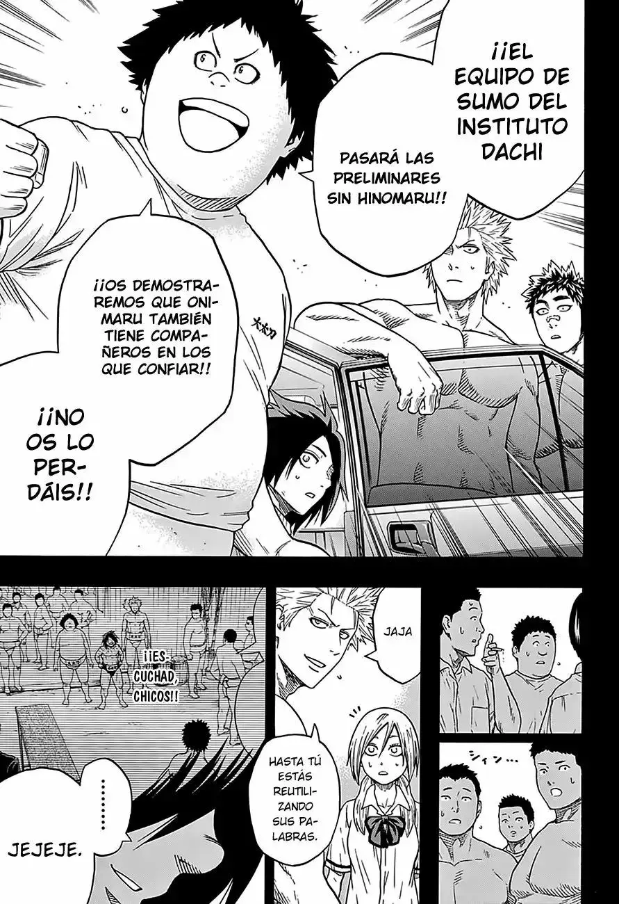 Hinomaru Sumo capítulo 98, página 18