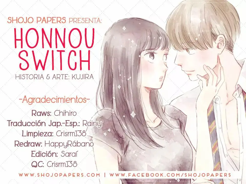 Honnou Switch capítulo 15, página 1