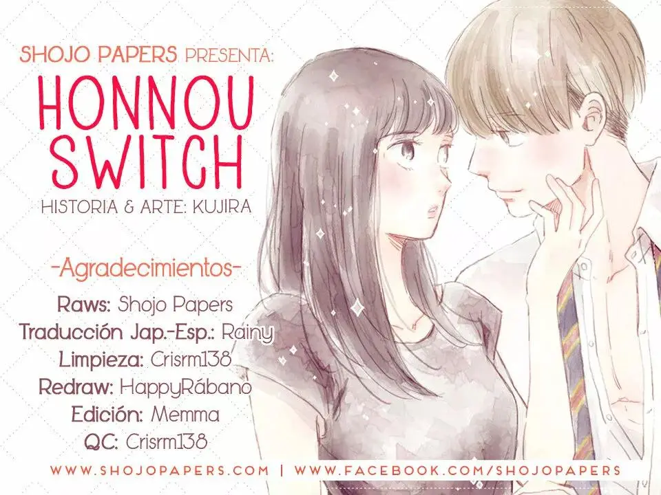Honnou Switch capítulo 18, página 1