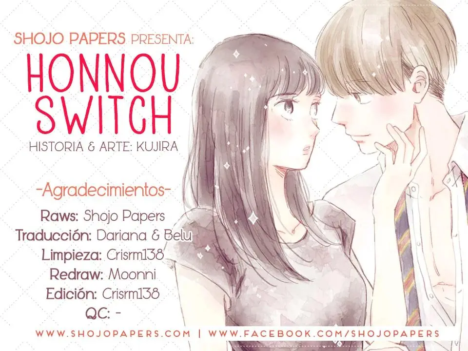 Honnou Switch capítulo 34, página 1