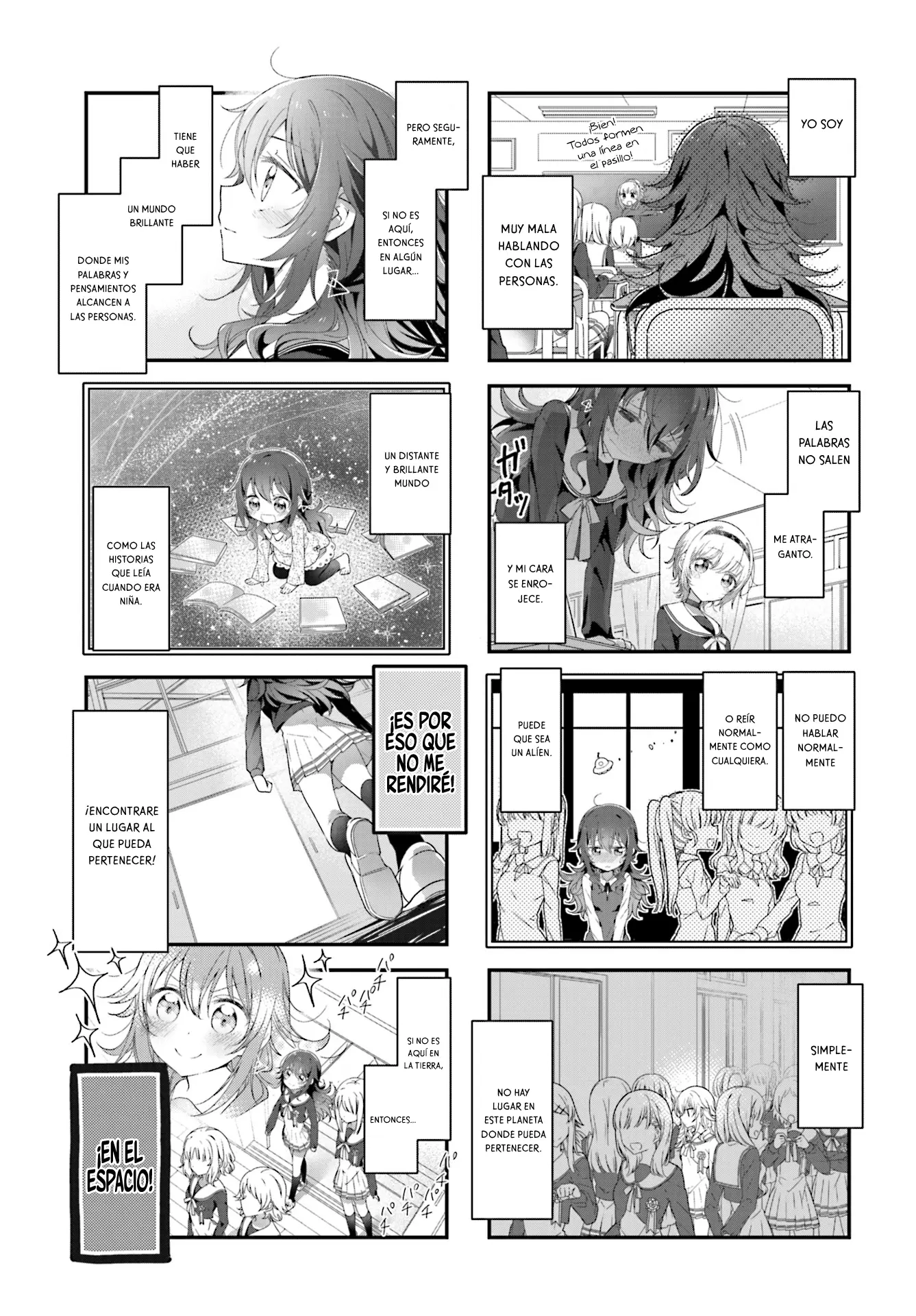 Hoshikuzu Telepath capítulo 1, página 4