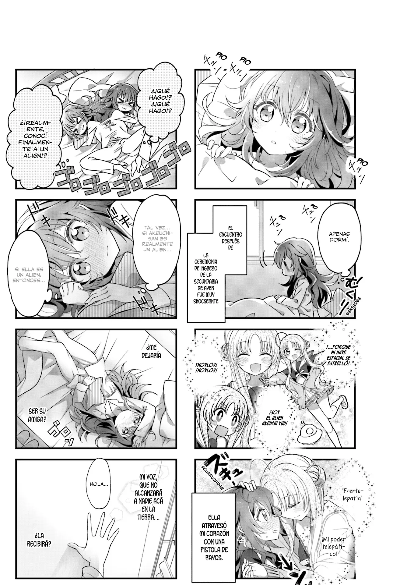 Hoshikuzu Telepath capítulo 2, página 4
