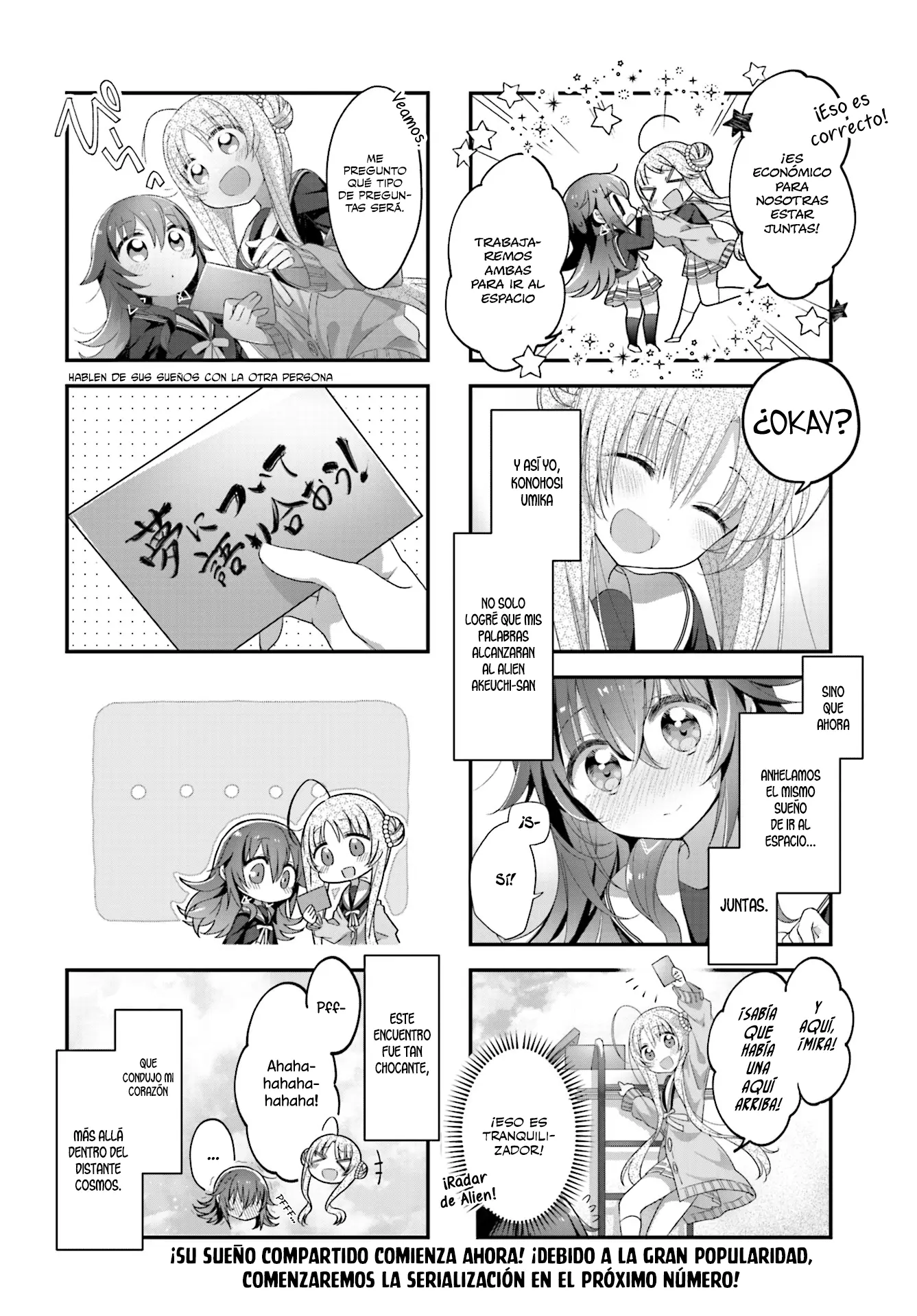 Hoshikuzu Telepath capítulo 2, página 12