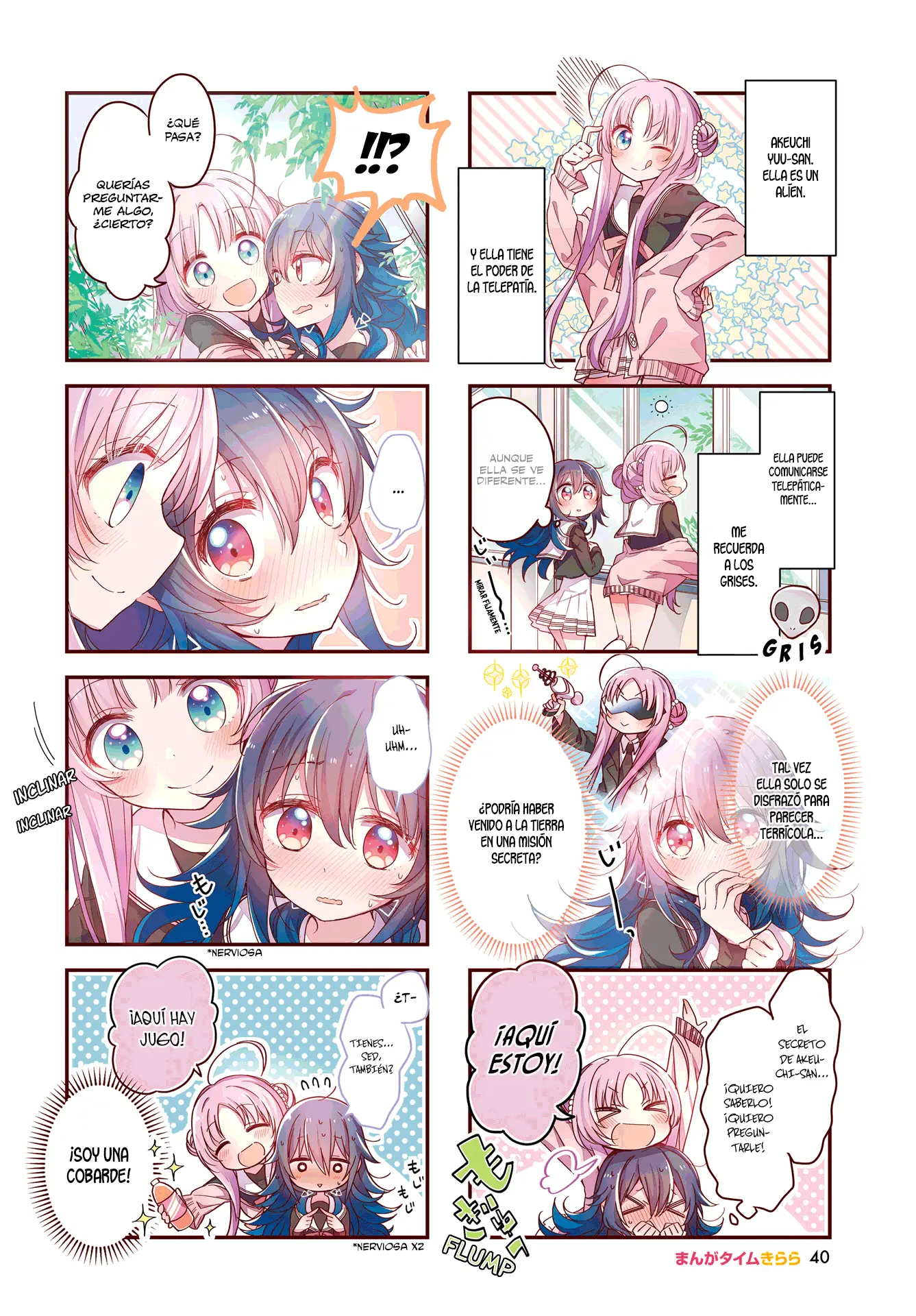 Hoshikuzu Telepath capítulo 3, página 3