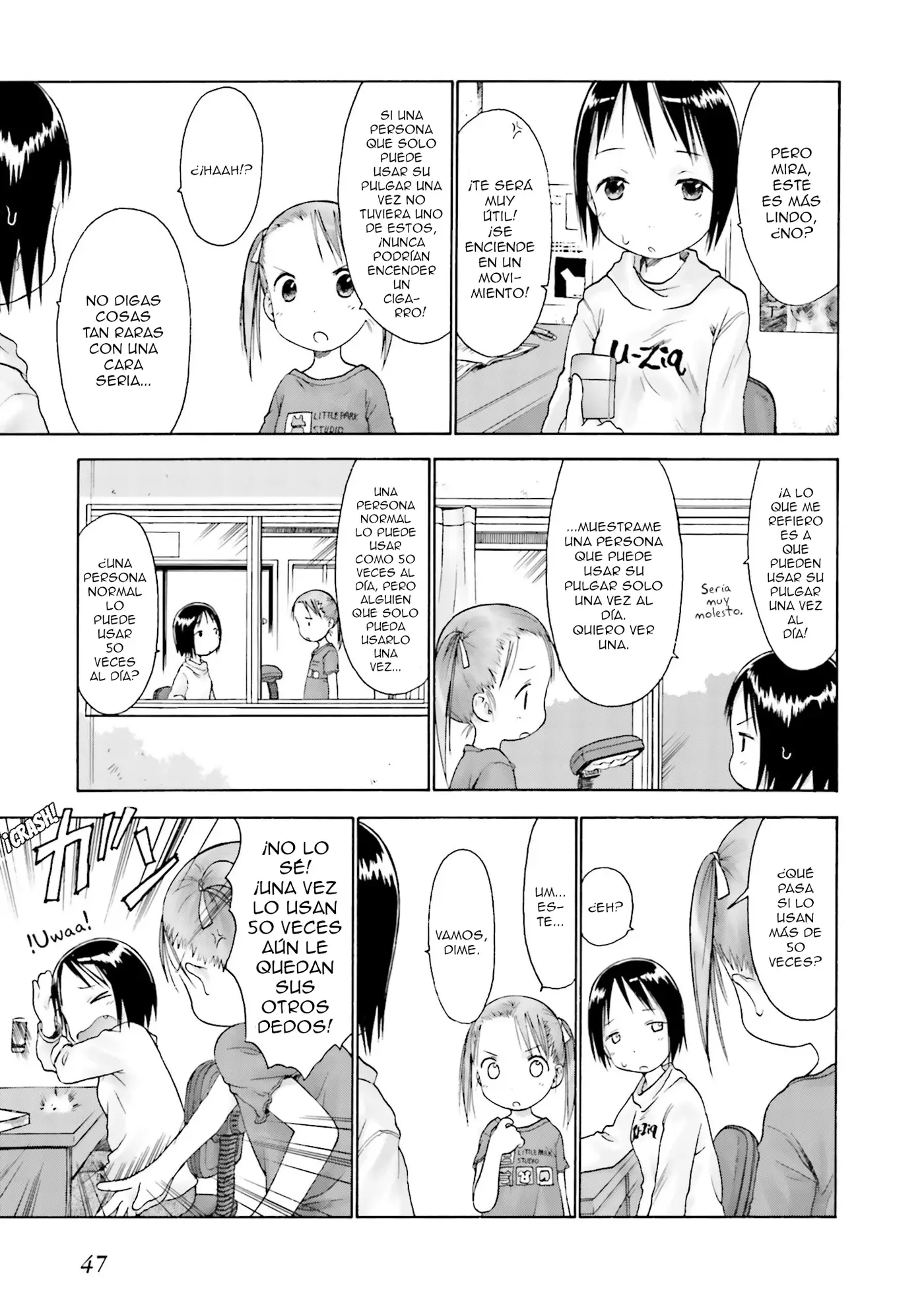 Ichigo Mashimaro capítulo 13, página 9