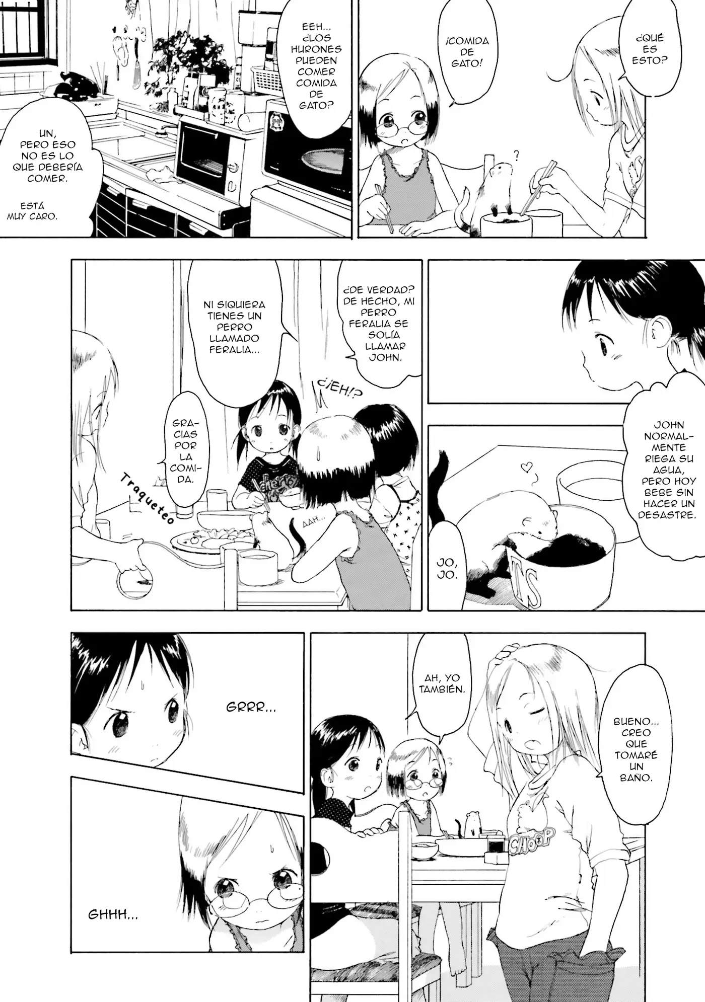 Ichigo Mashimaro capítulo 3, página 6