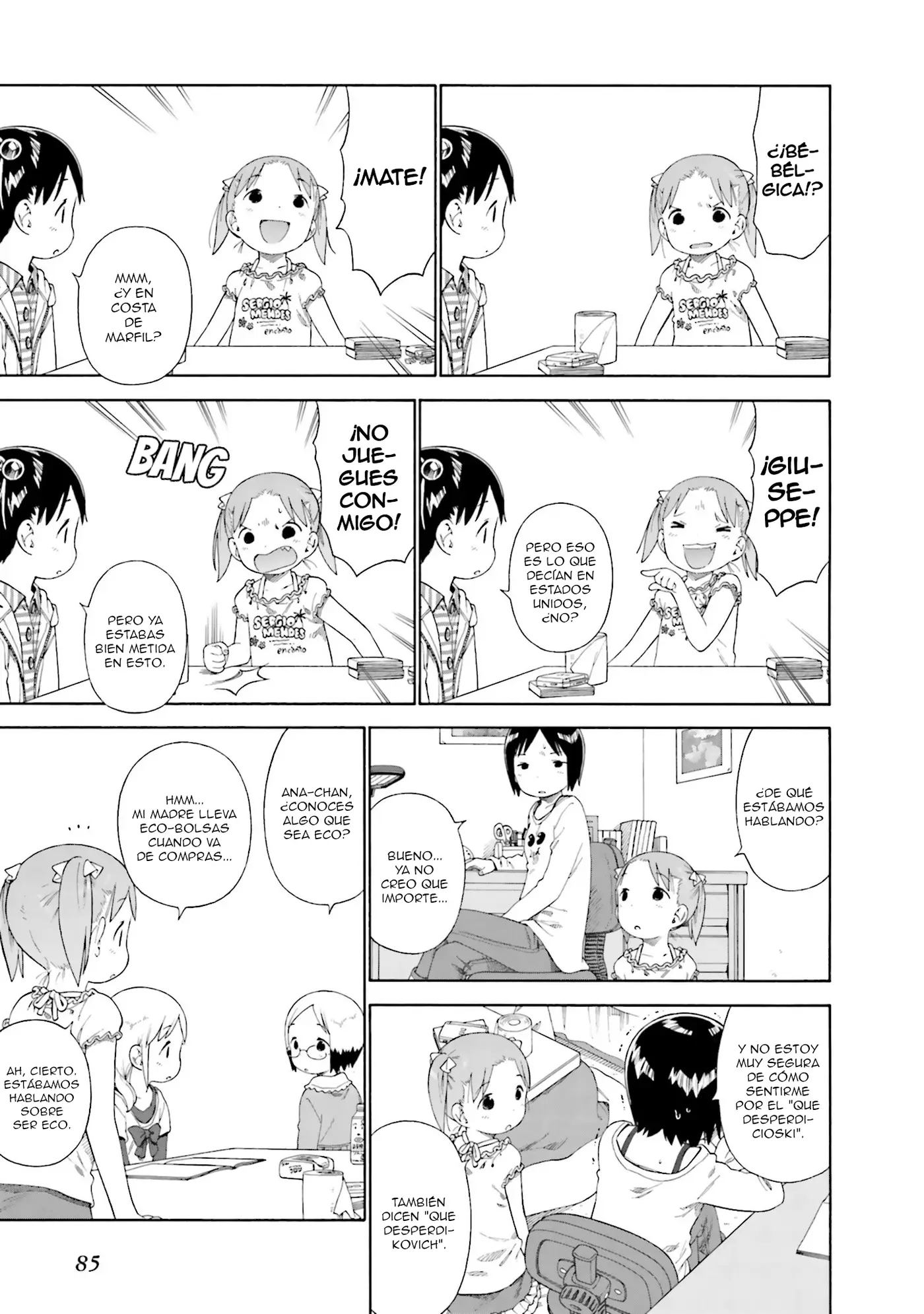 Ichigo Mashimaro capítulo 56, página 5