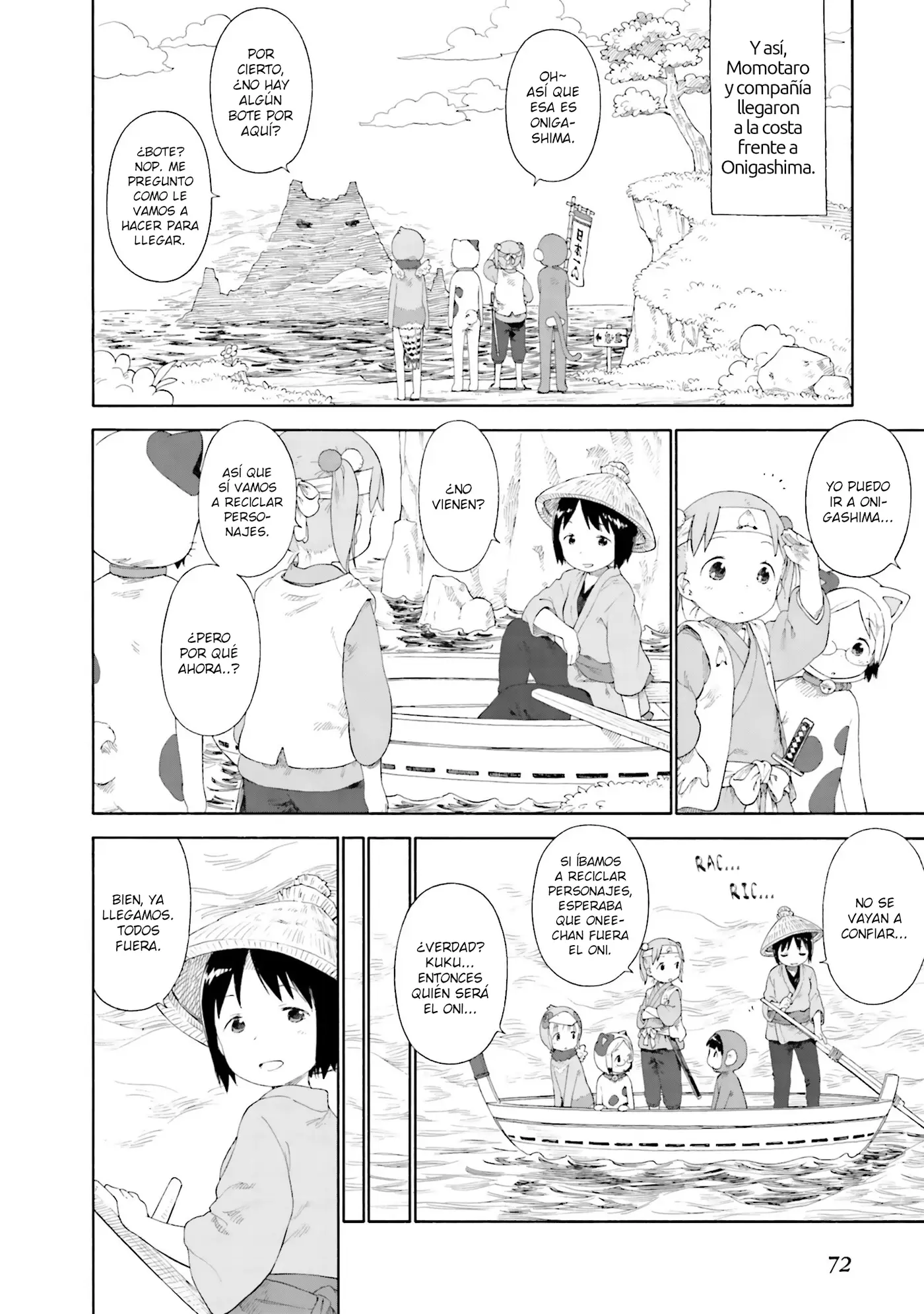 Ichigo Mashimaro capítulo 64, página 8