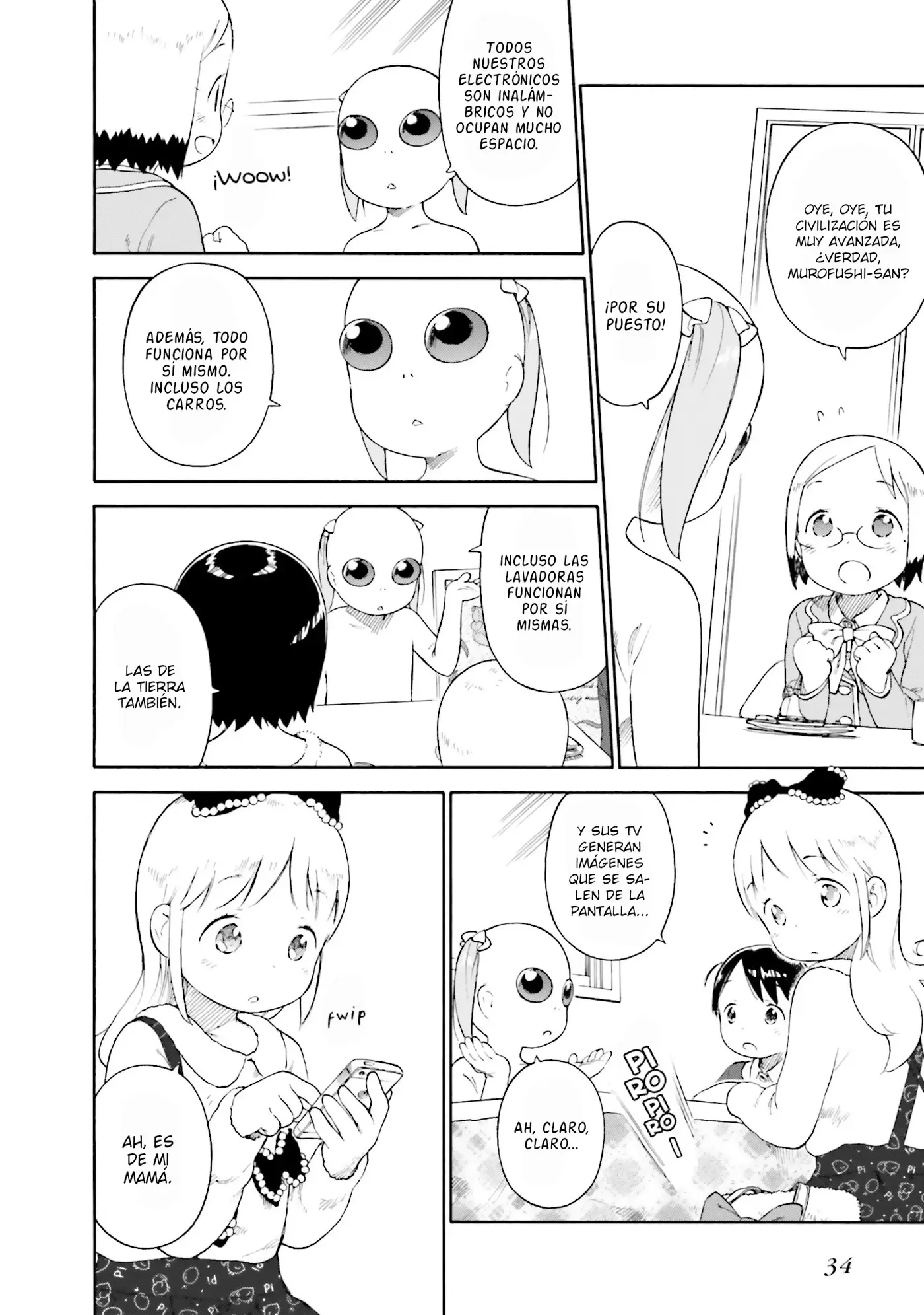 Ichigo Mashimaro capítulo 72, página 14