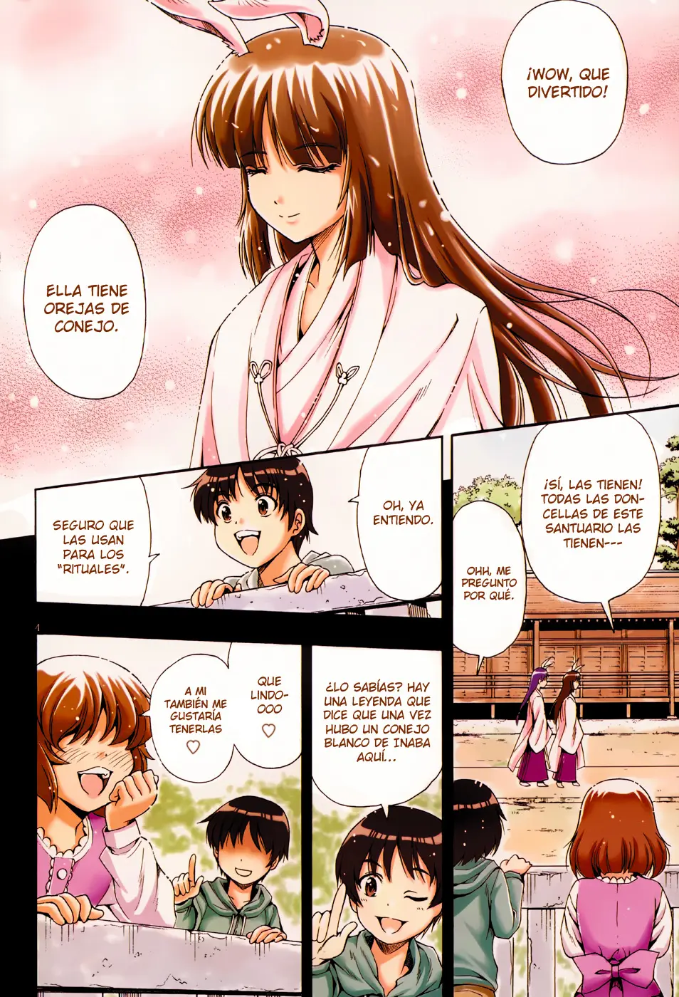 Inaba Rabbits capítulo 1, página 4