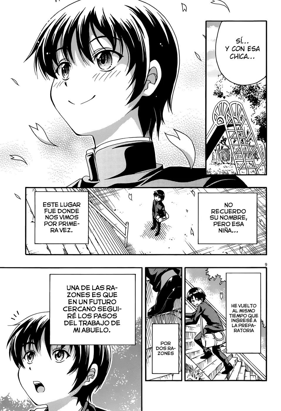 Inaba Rabbits capítulo 1, página 9