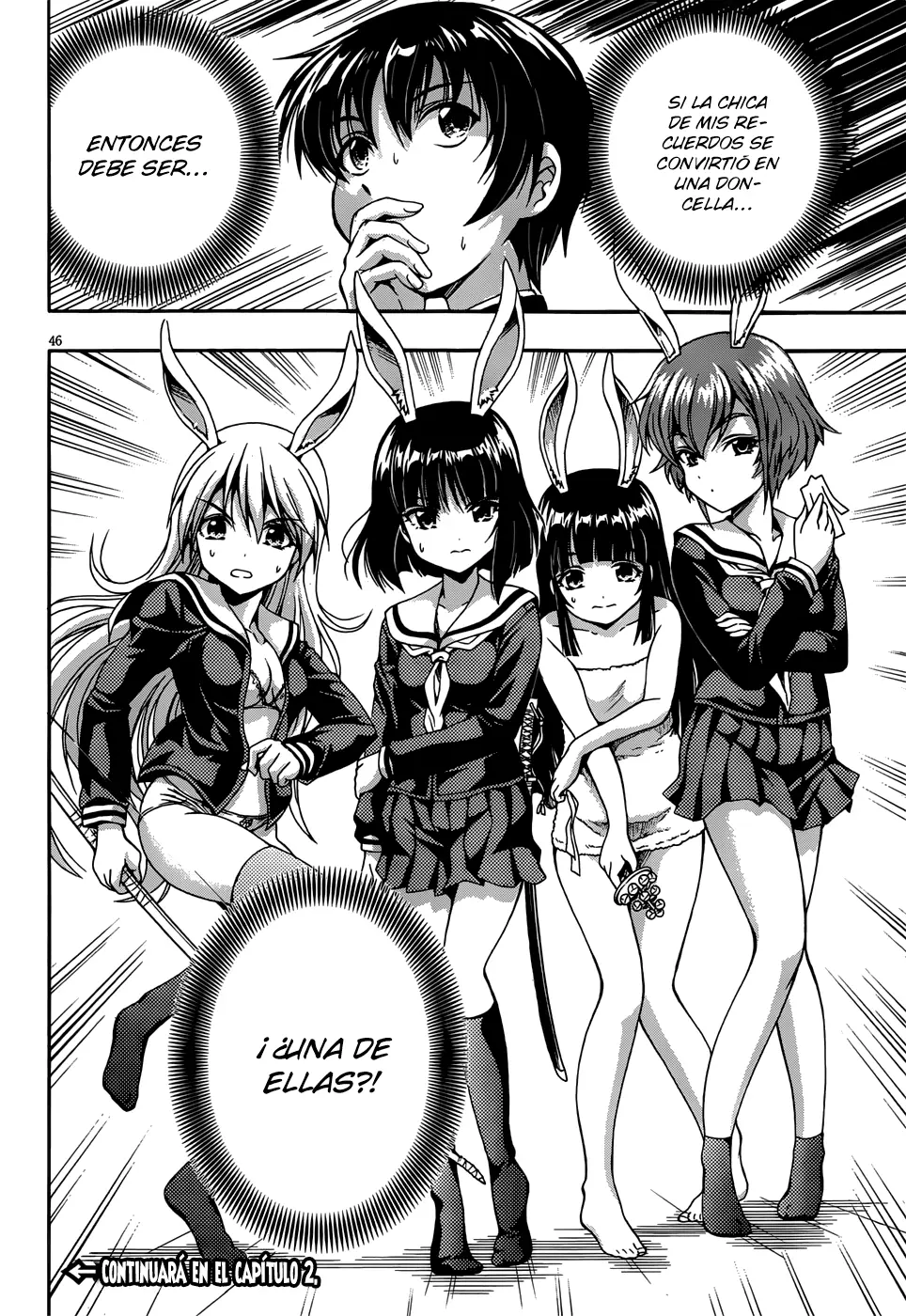 Inaba Rabbits capítulo 1, página 45