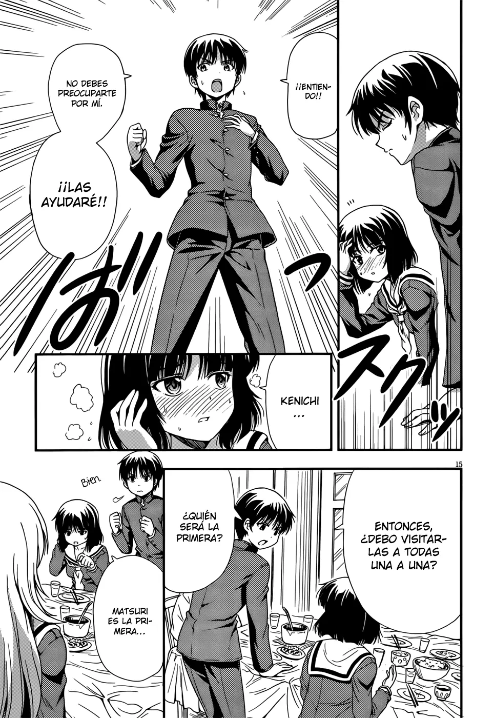 Inaba Rabbits capítulo 6, página 16