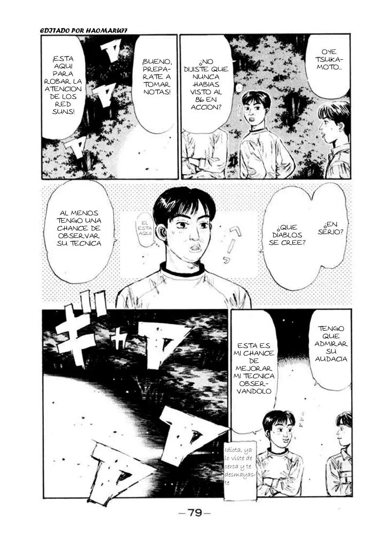 Initial D capítulo 102, página 16