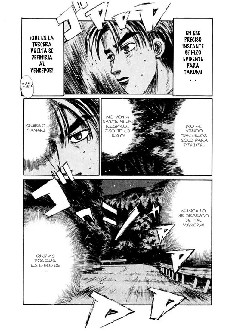 Initial D capítulo 139, página 6