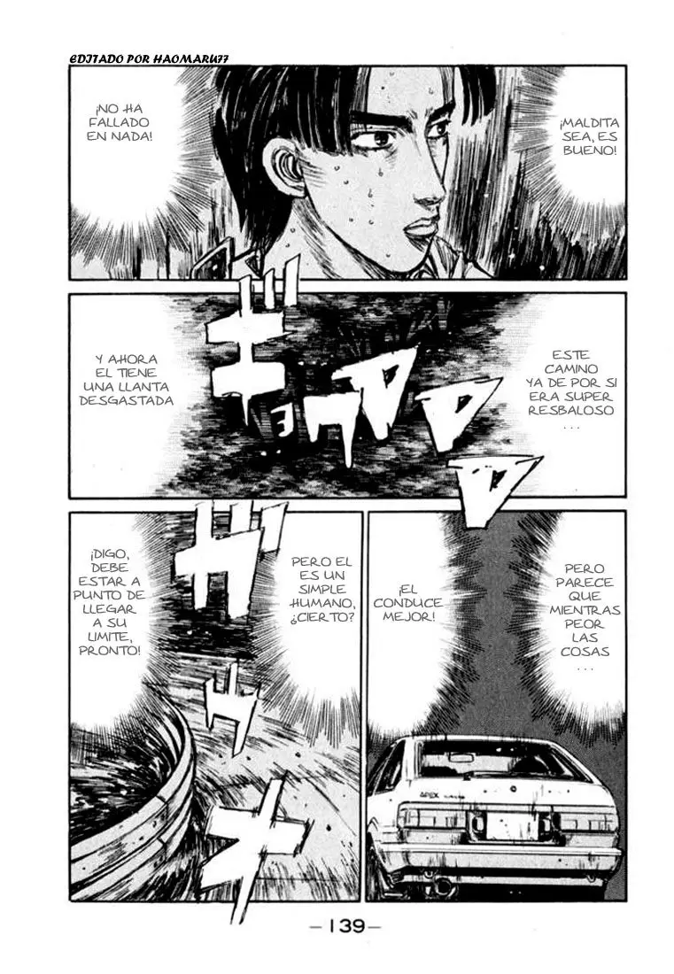 Initial D capítulo 141, página 4