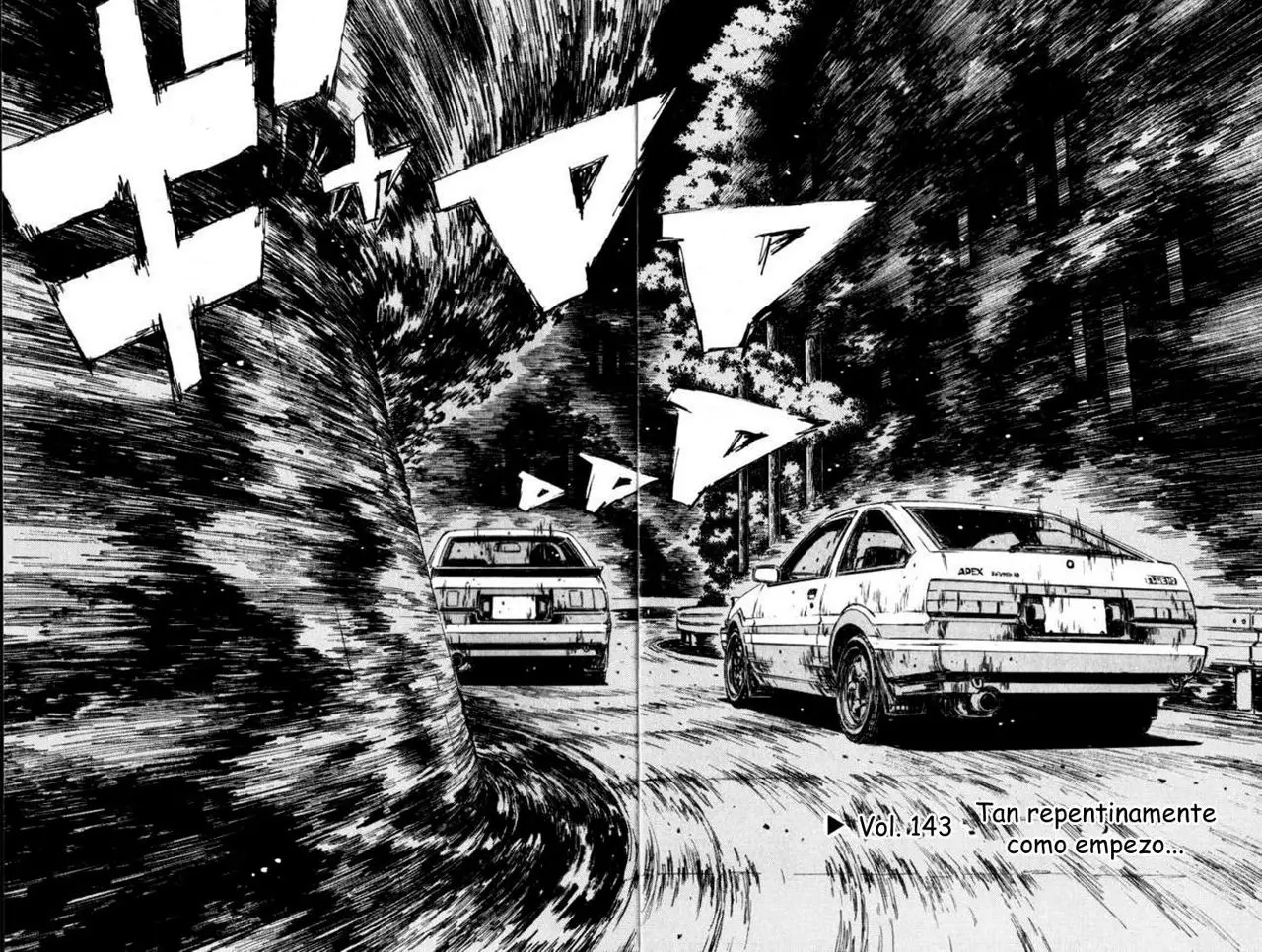 Initial D capítulo 143, página 2