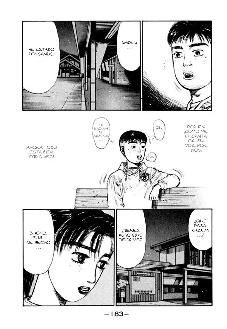 Initial D capítulo 143, página 16