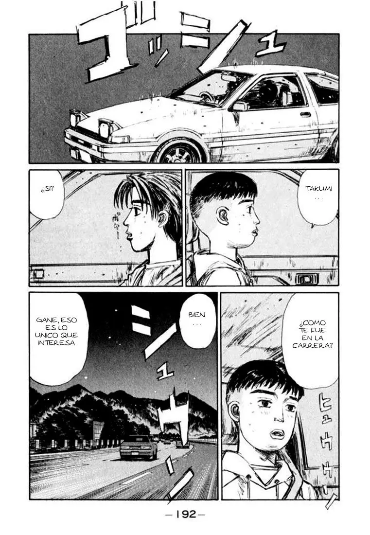 Initial D capítulo 144, página 8