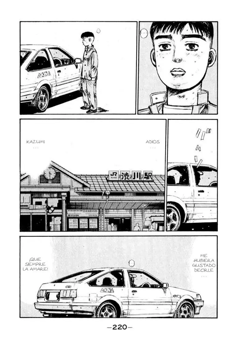 Initial D capítulo 145, página 16