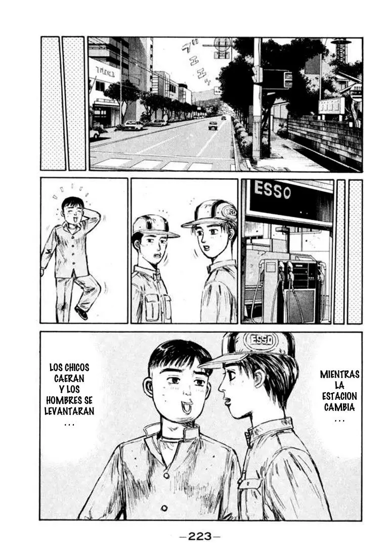 Initial D capítulo 145, página 19