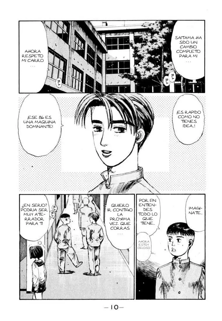 Initial D capítulo 146, página 11