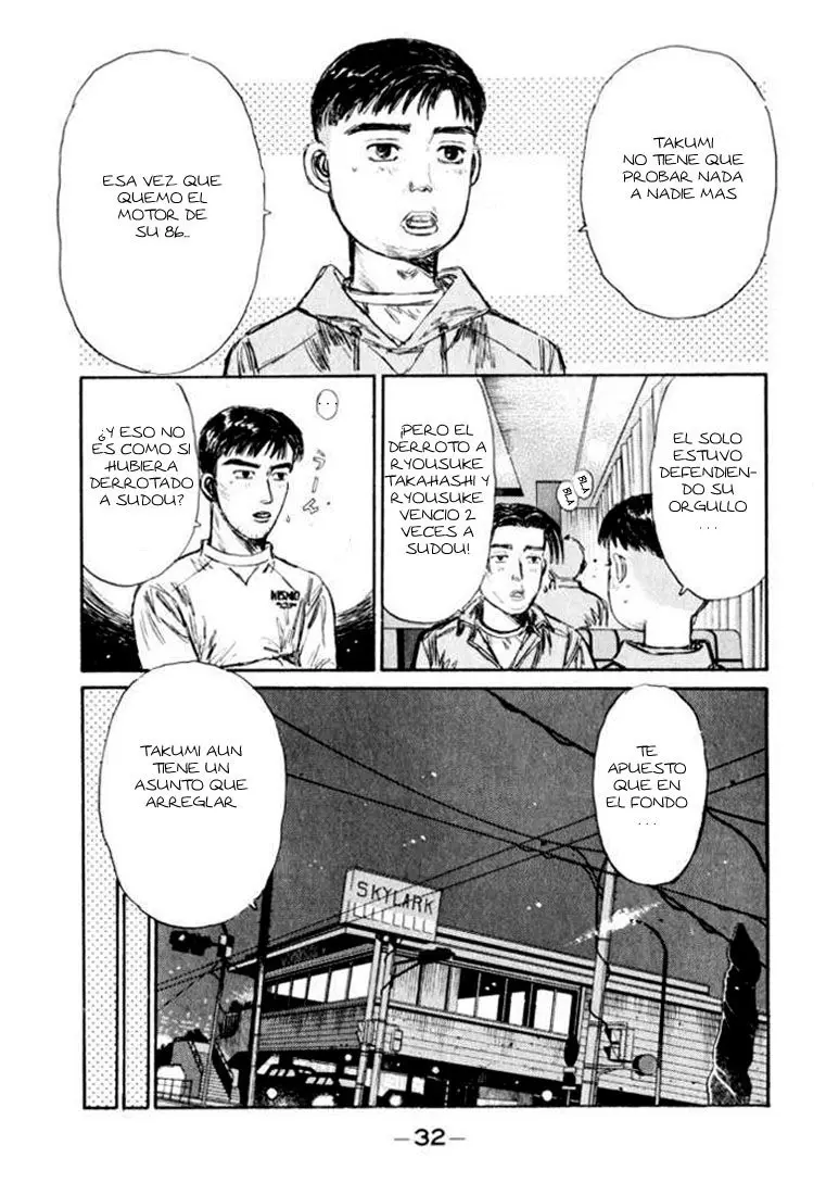 Initial D capítulo 147, página 14