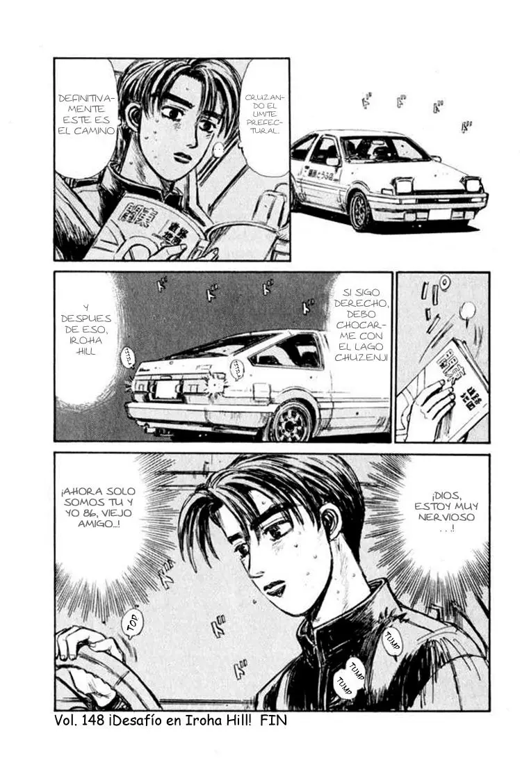 Initial D capítulo 148, página 18