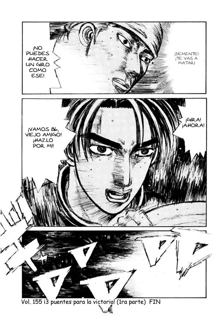 Initial D capítulo 155, página 14