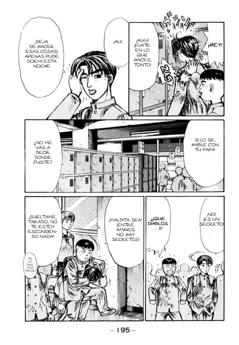 Initial D capítulo 157, página 8