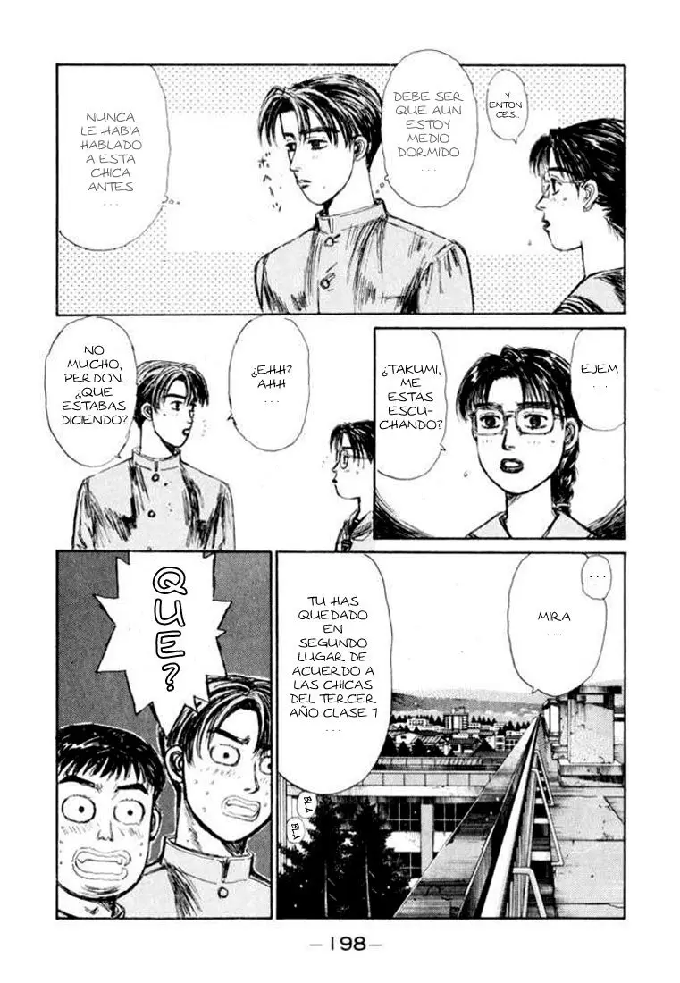 Initial D capítulo 157, página 11