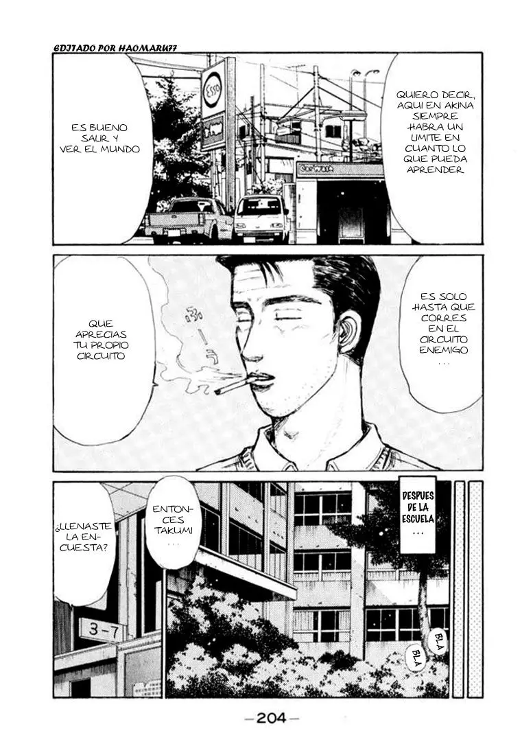 Initial D capítulo 157, página 17