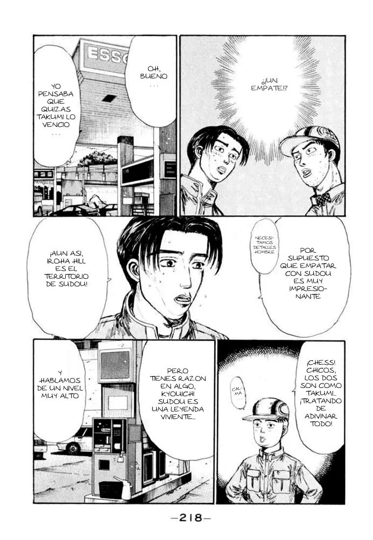 Initial D capítulo 158, página 13
