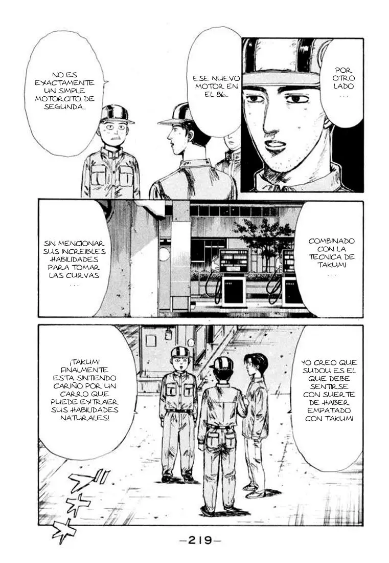 Initial D capítulo 158, página 14